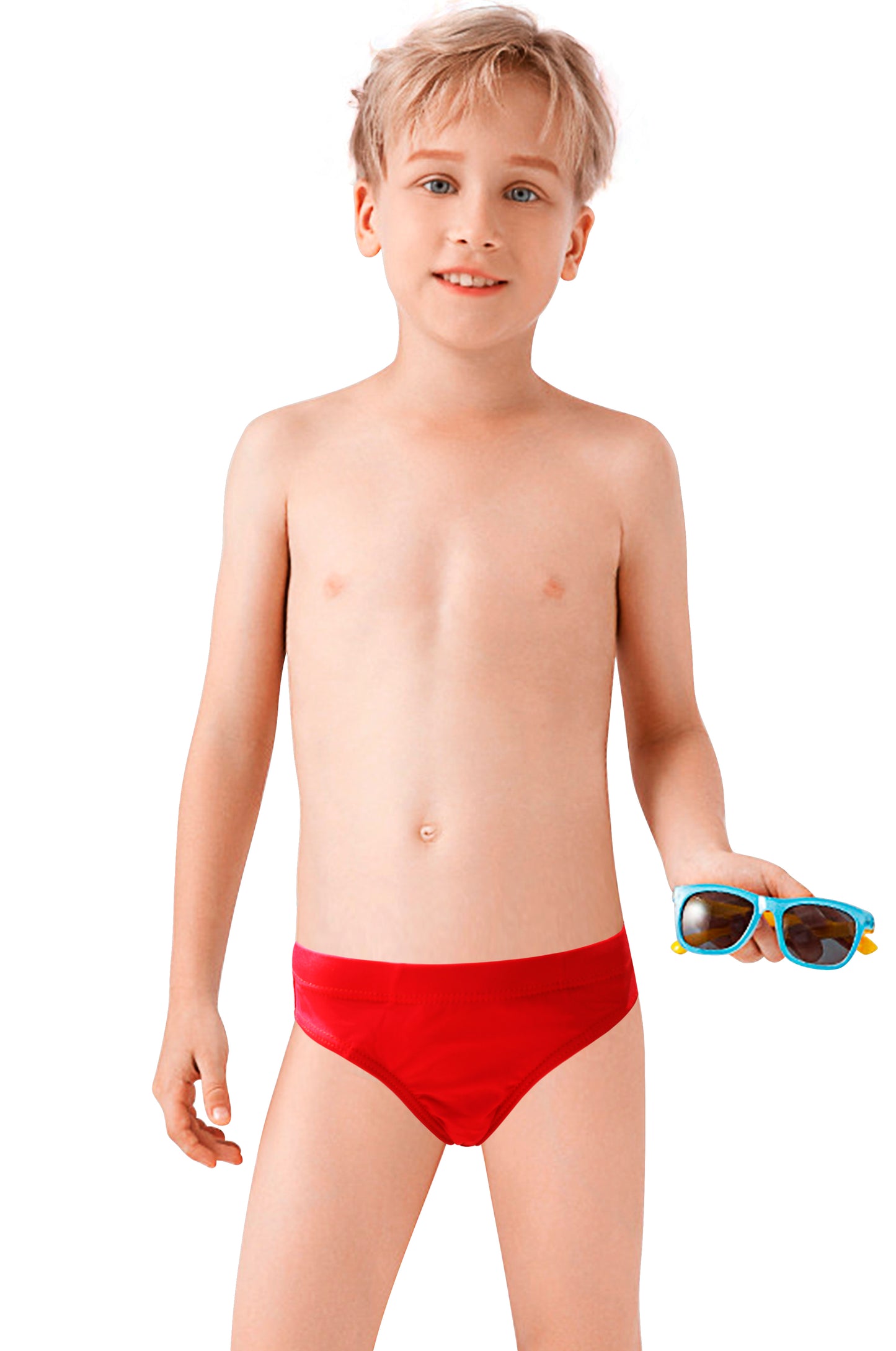 Pack of 24 plain boys' swimsuits