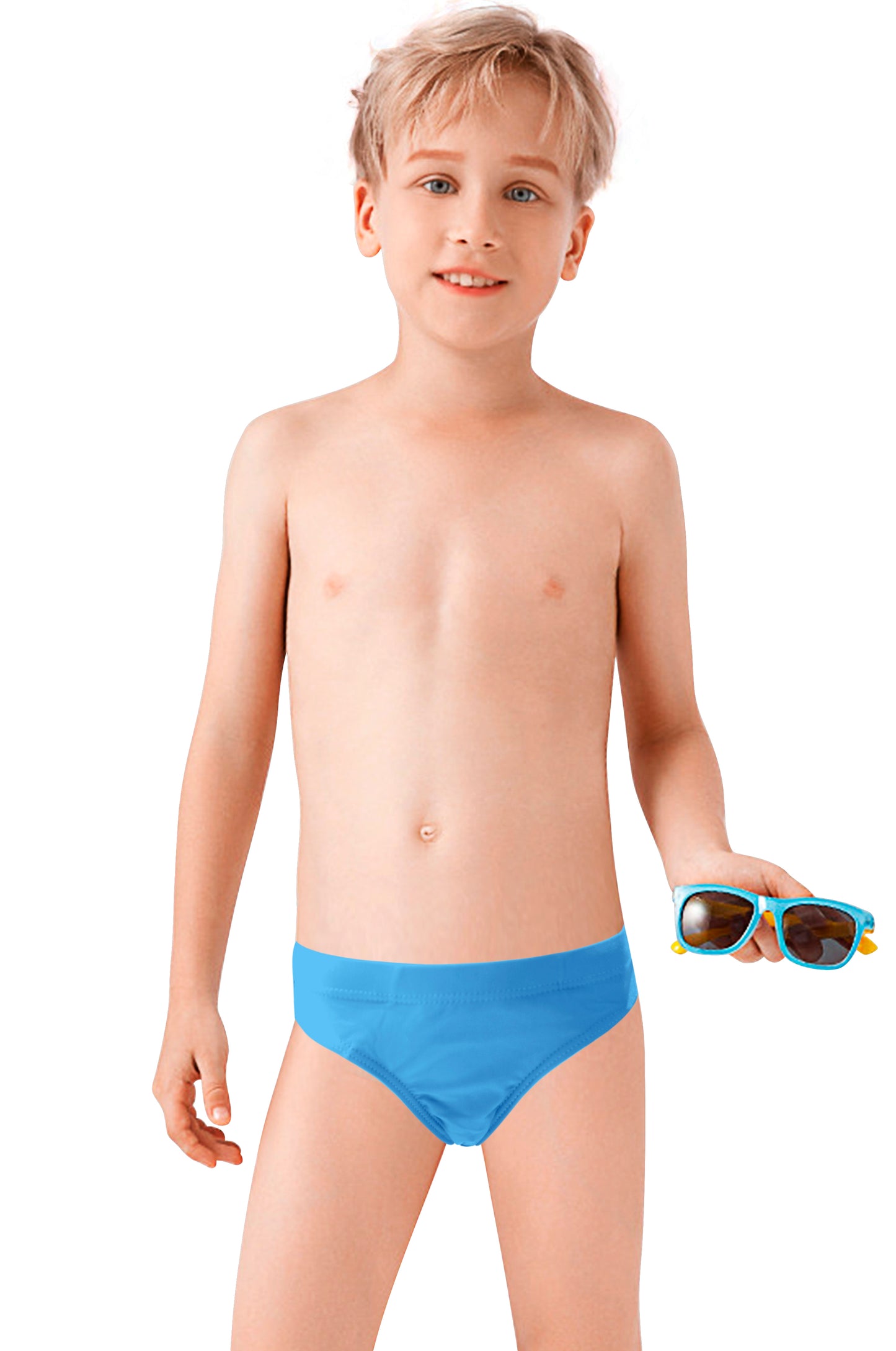 Pack of 24 plain boys' swimsuits