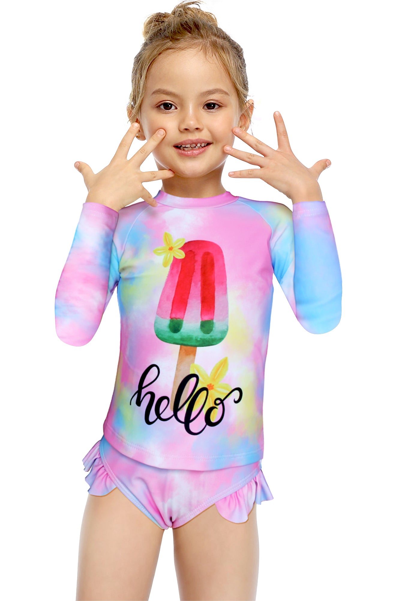 Pack 15 unidades Conjunto camiseta y bañador con Dibujo