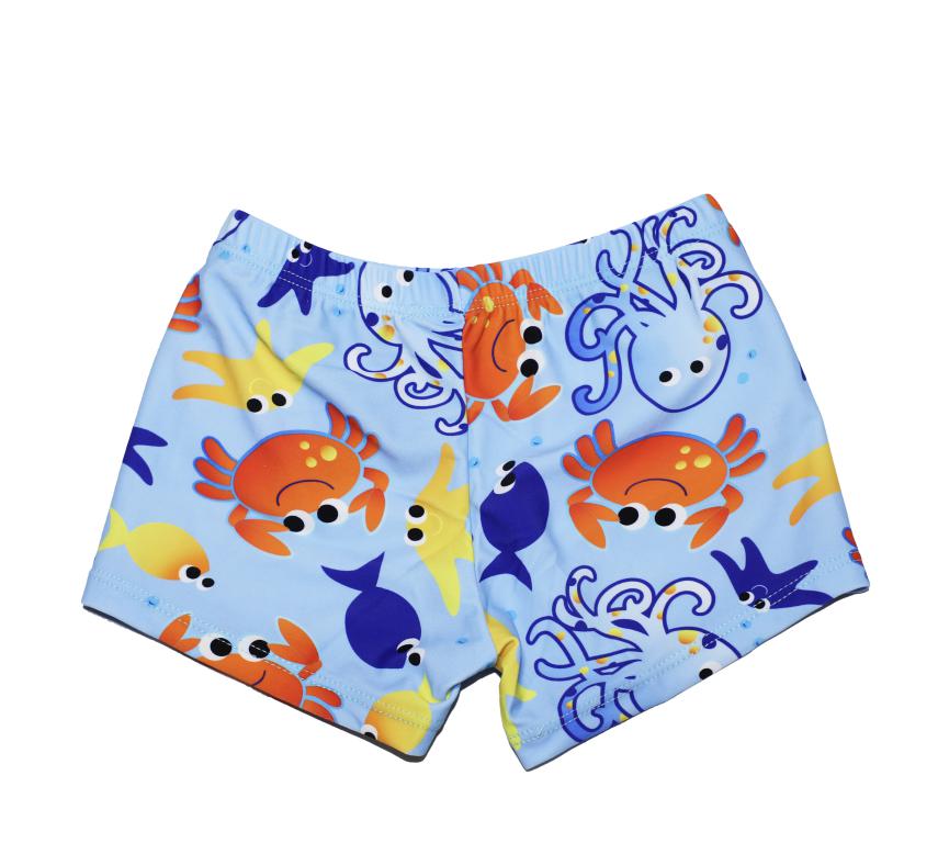 Pack of 16 units Animal Print Boys' Swimsuit