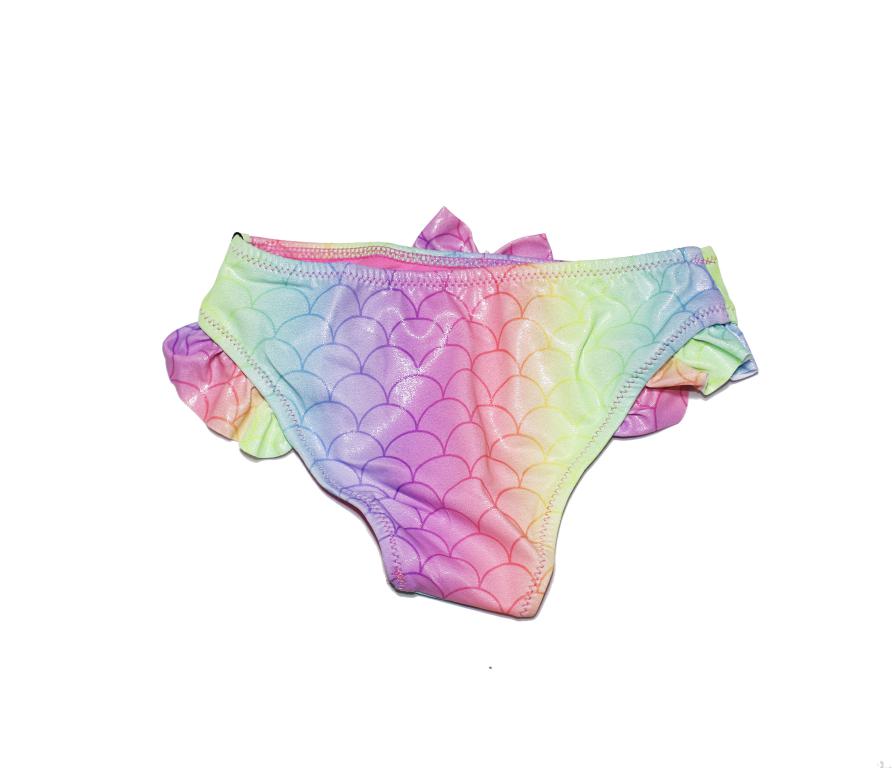 Pack of 12 units of girl's panties with bow