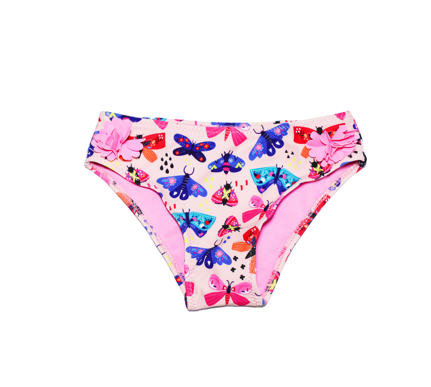 Pack of 16 units Girl's Panties with Mermaid Print Ruffle