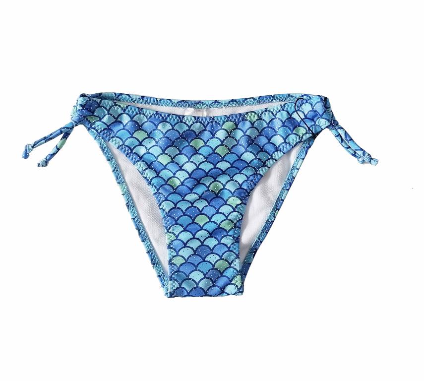 Pack of 12 units of Mermaid Print Girl's Panties