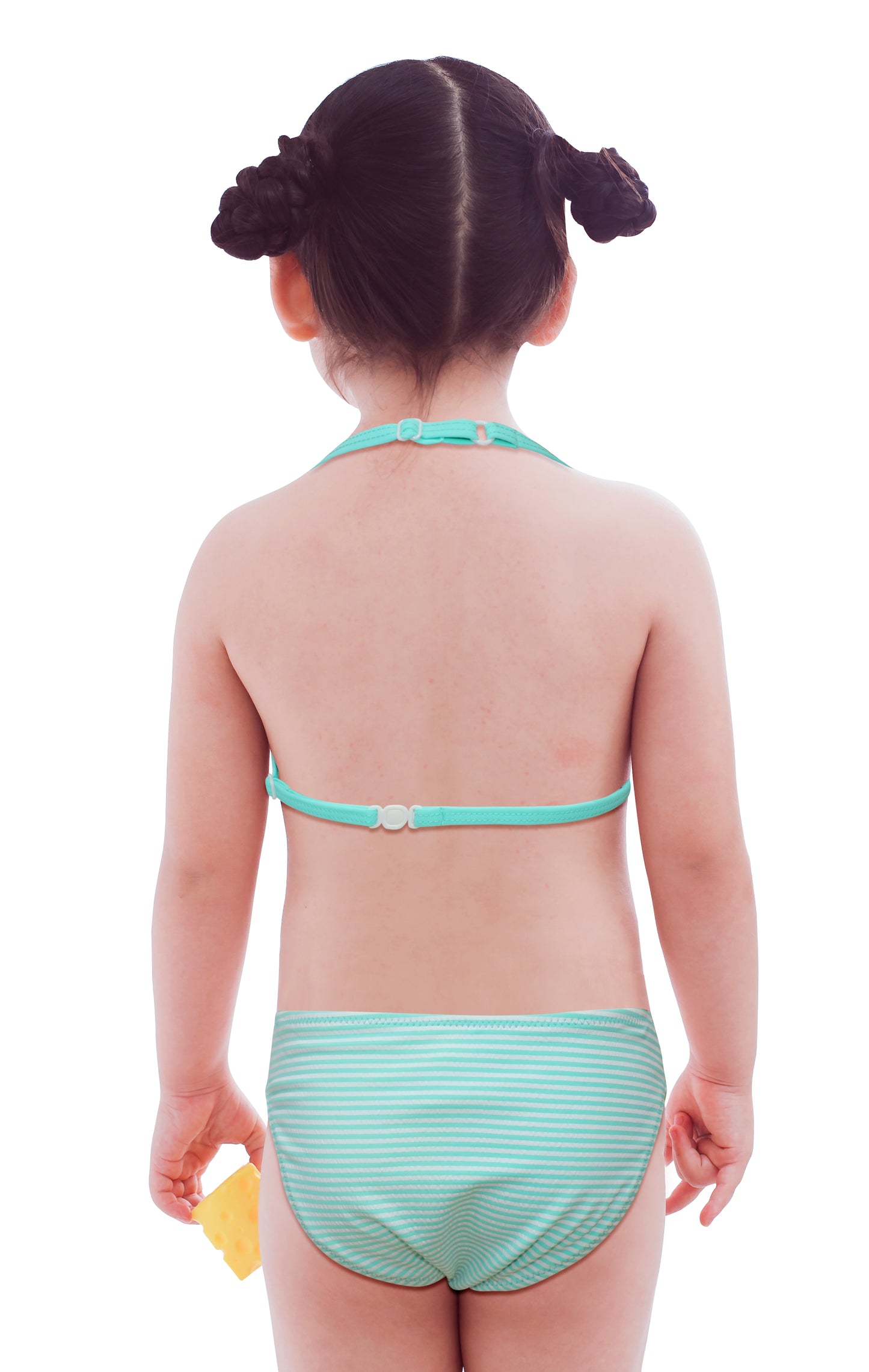 Pack de 20 unidades Bikini De Niña Con Volante Estampado