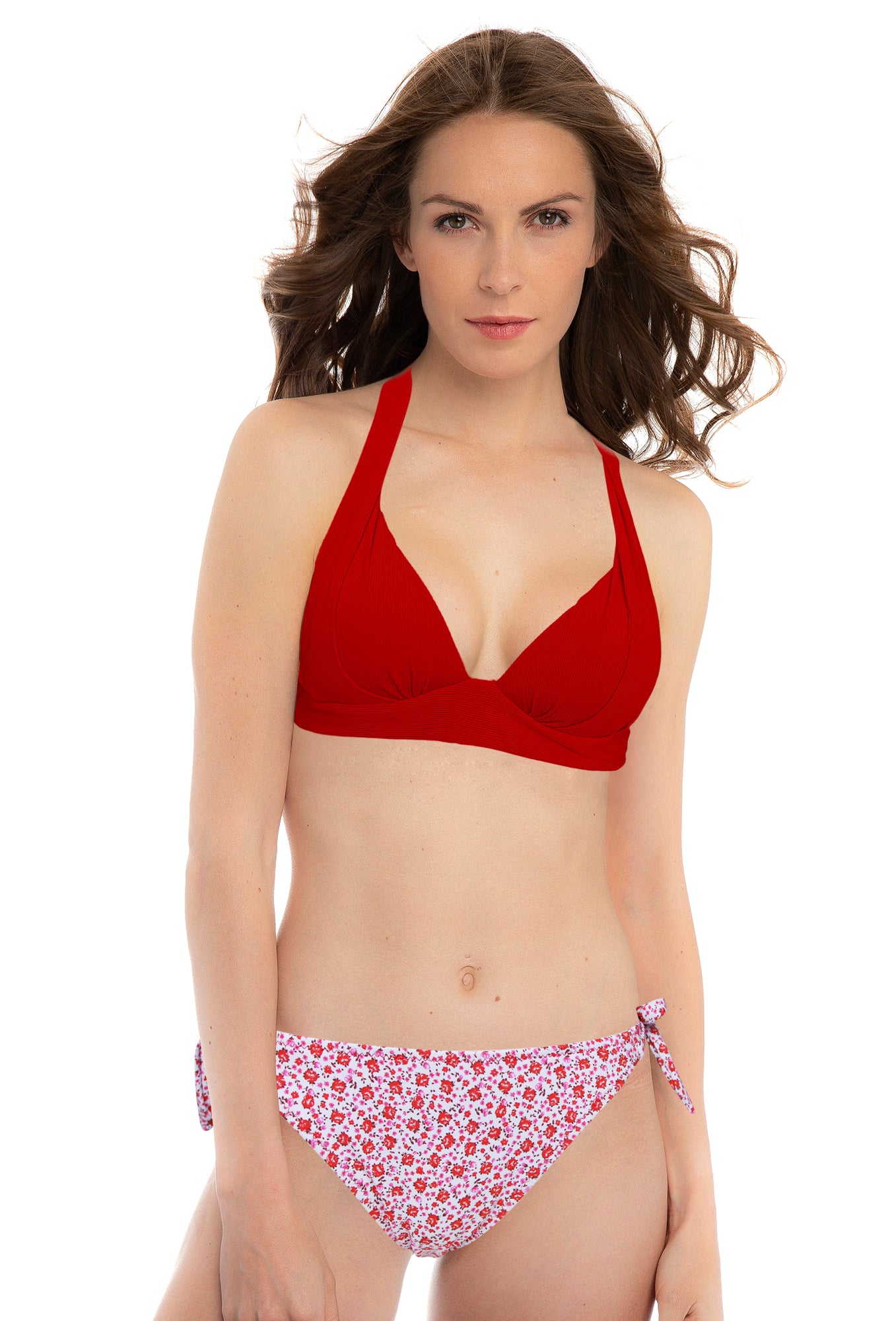 Pack de 6 Bikini con Braga Estampada