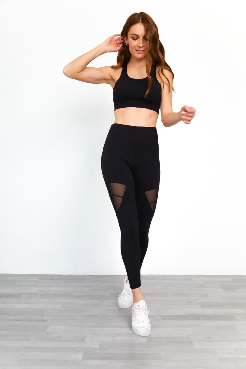 Pack of 6 Plain Sports Top and Legging Sets