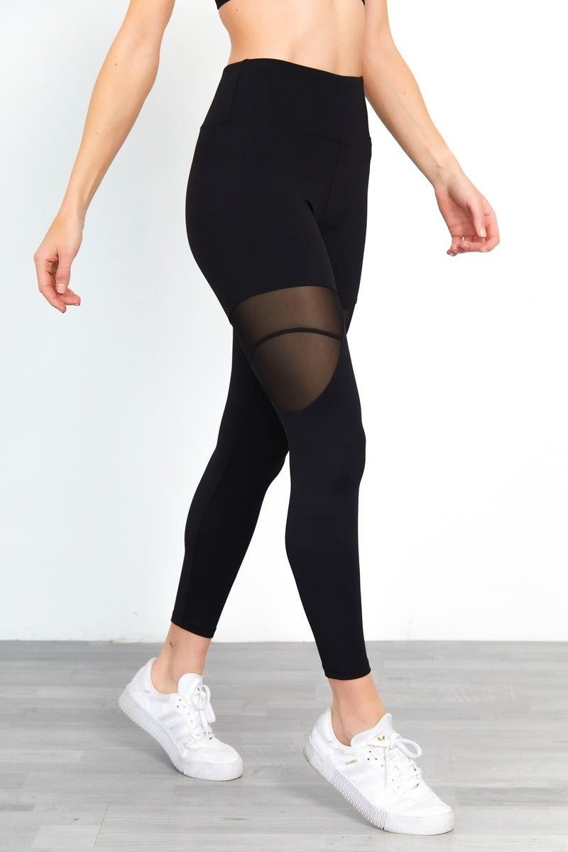 Pack of 6 Plain Sports Top and Legging Sets