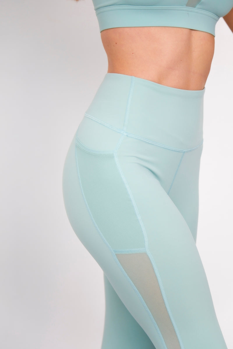 Pack of 6 Plain Sports Top and Legging Sets