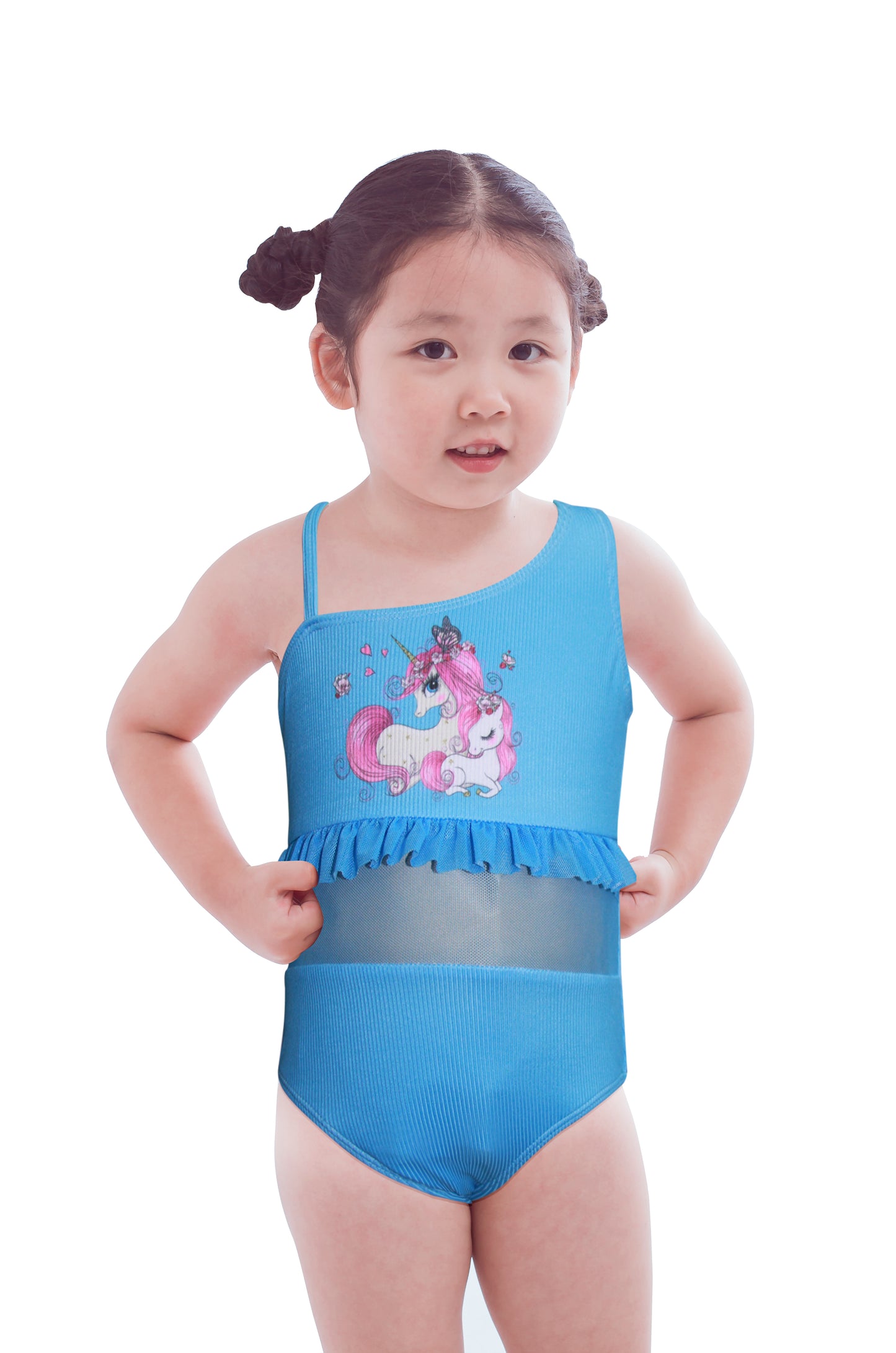 Pack of 15 units Unicorn swimsuit for girls