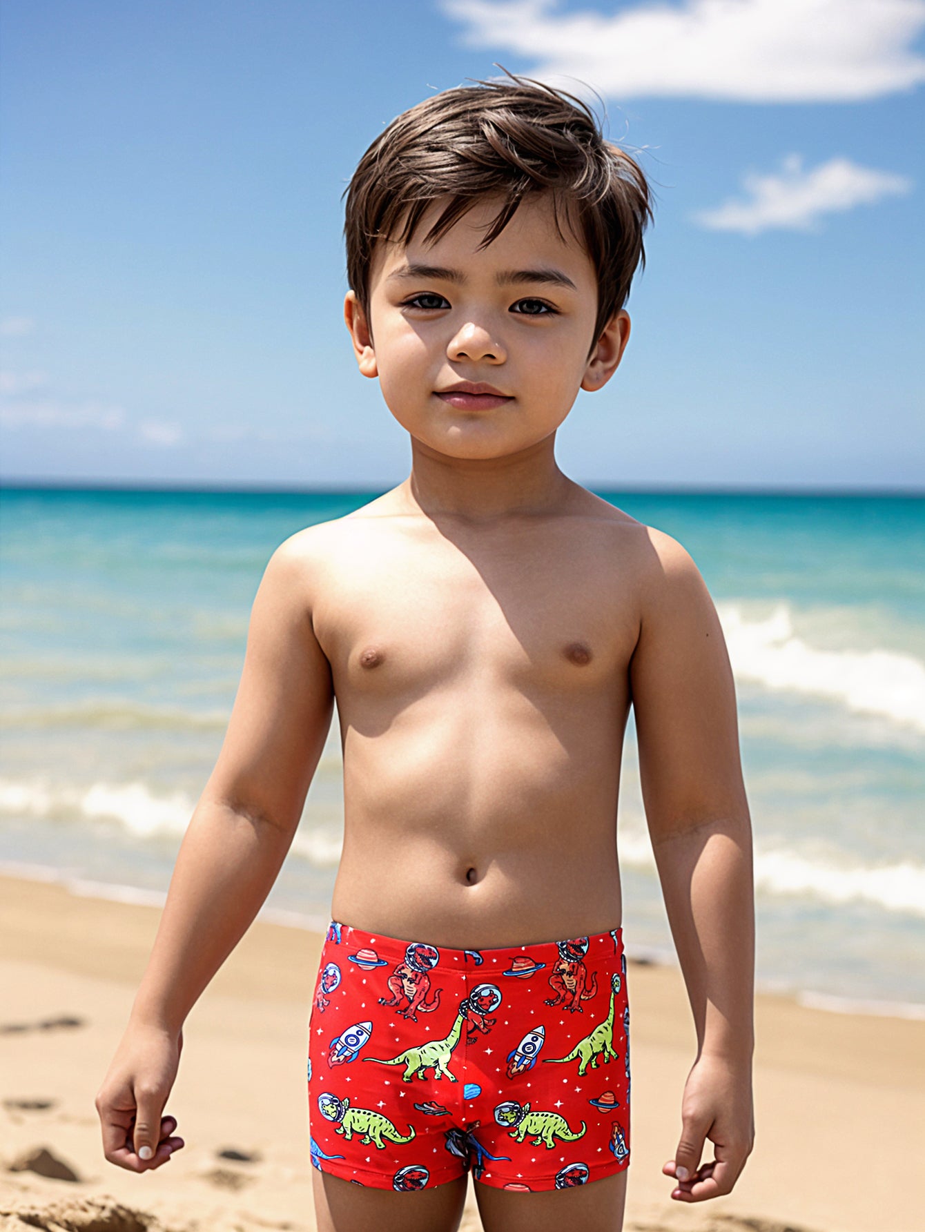 Pack of 16 units Boy's Swimsuit Drawing