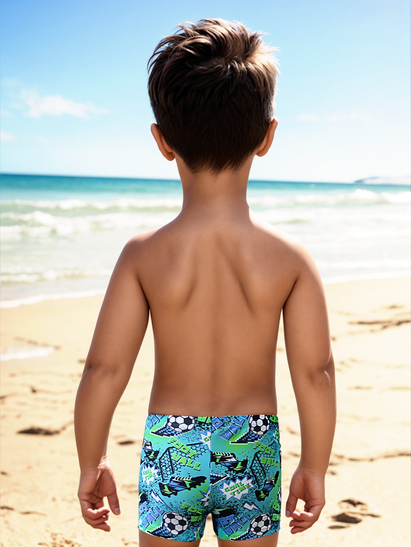 Pack of 16 units Boy's Swimsuit Drawing