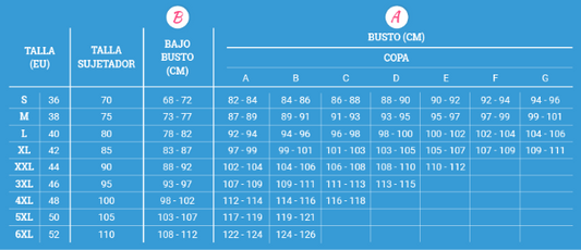 tallas