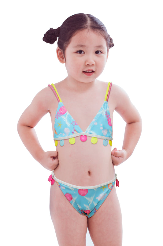 Pack de 20 unidades Bikini De Niña Con Dibujo Medusas