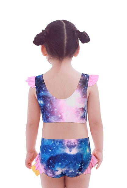 Pack of 15 units Girl's Bikini with Unicorn Drawing